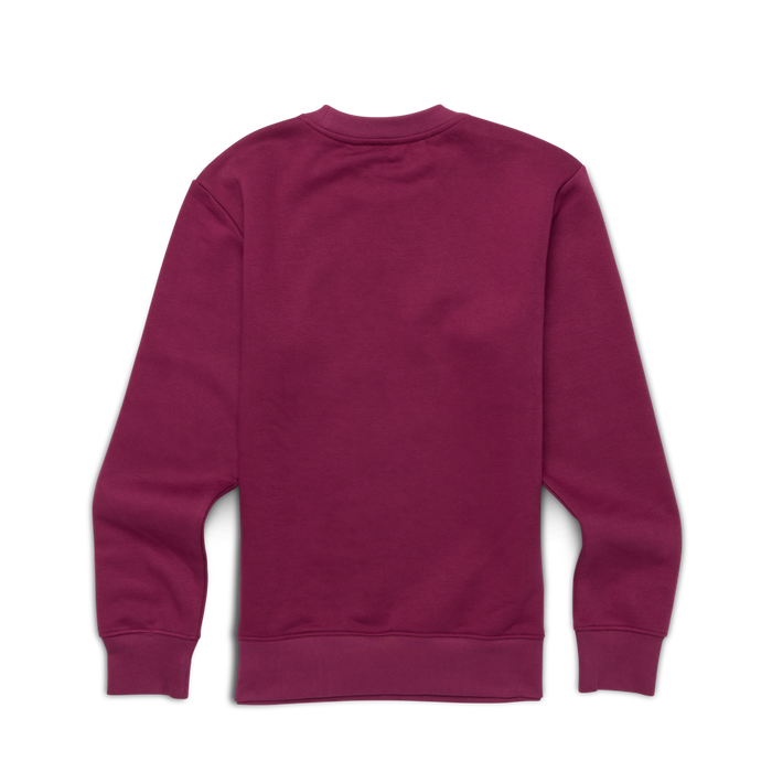 Lava Llama Crew Sweatshirt - Women's, Jam, detail