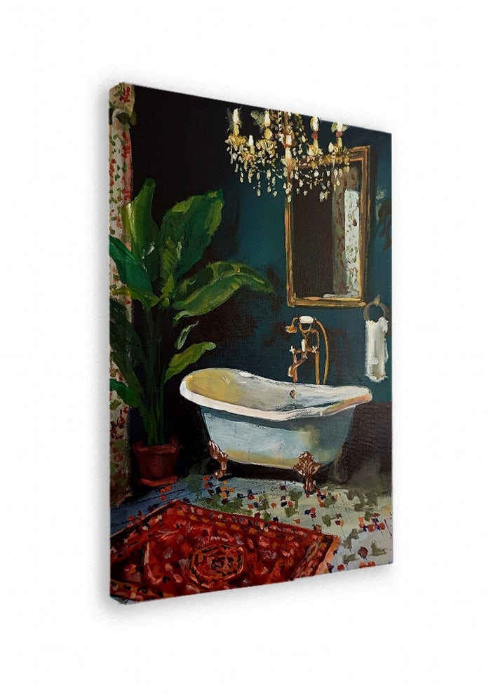 Le bain en vert - Mariam De Giorgio