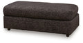 Lentiz - Oversized Accent Ottoman - Onyx
