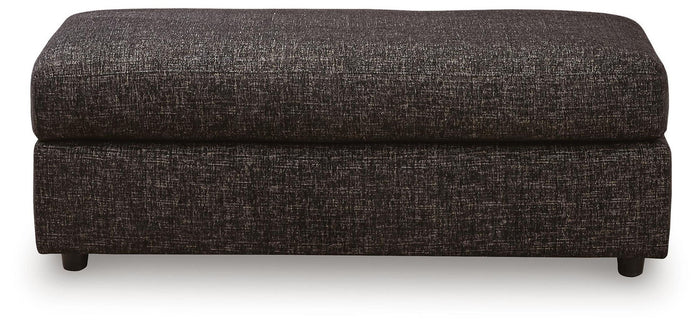 Lentiz - Oversized Accent Ottoman - Onyx