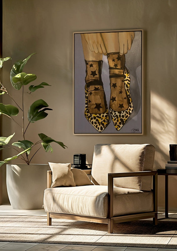 Leopard Heels - Art By Biba