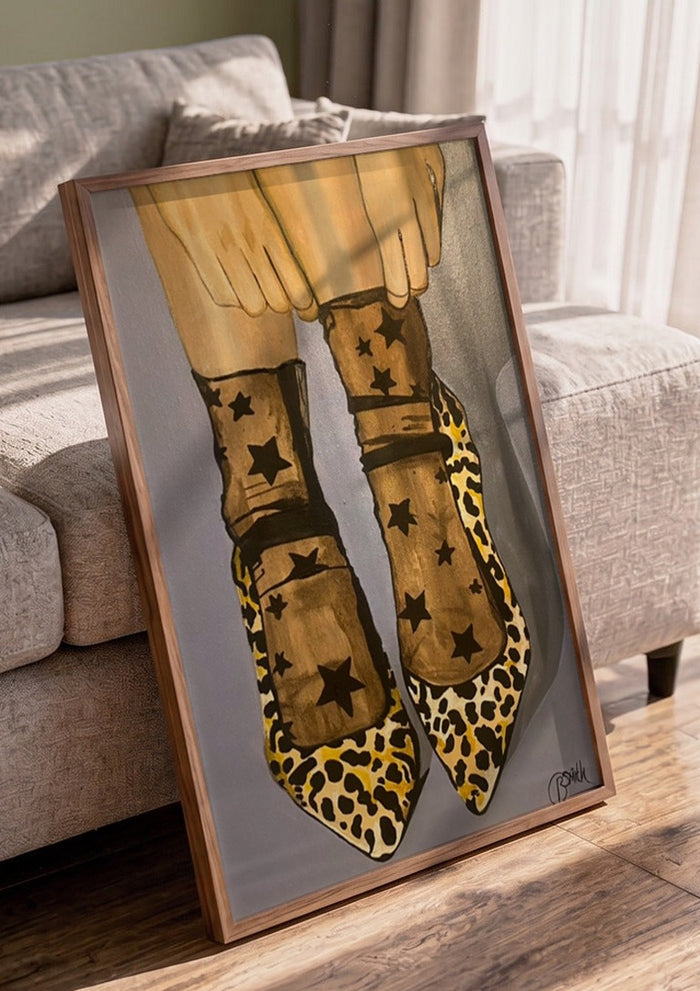 Leopard Heels - Art By Biba