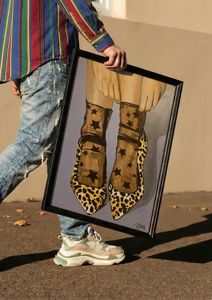 Leopard Heels - Art By Biba