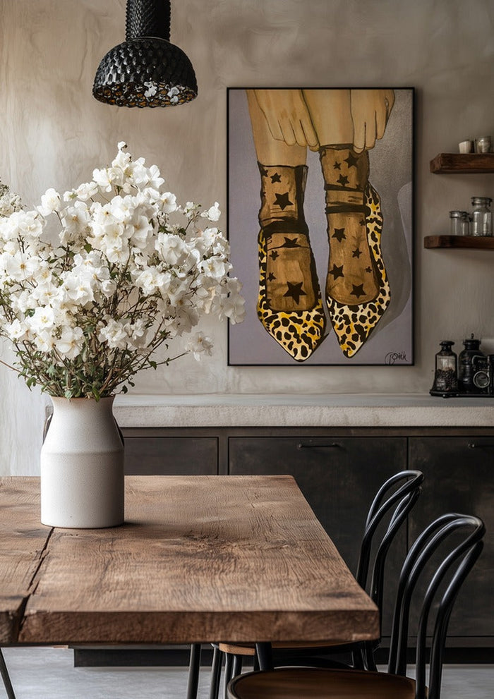Leopard Heels - Art By Biba