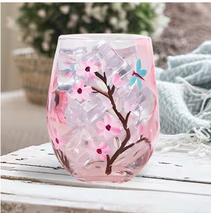 Lesser & Pavey Blossom & D'fly Stemless Glass