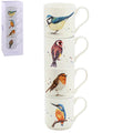 Lesser & Pavey British Birds Stacking Mugs S4 product image