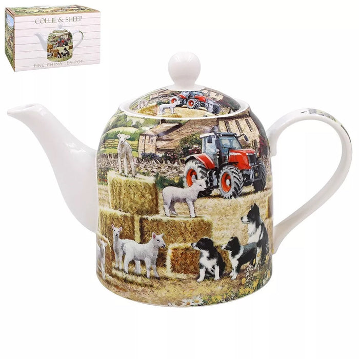 Lesser & Pavey Collie & Sheep Tea Pot #2