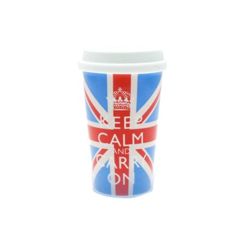 Lesser & Pavey Keep Calm Union Jack Travel Mug product image