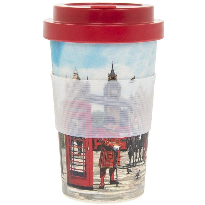 Lesser & Pavey London Collage Bamboo Travel Mug product image
