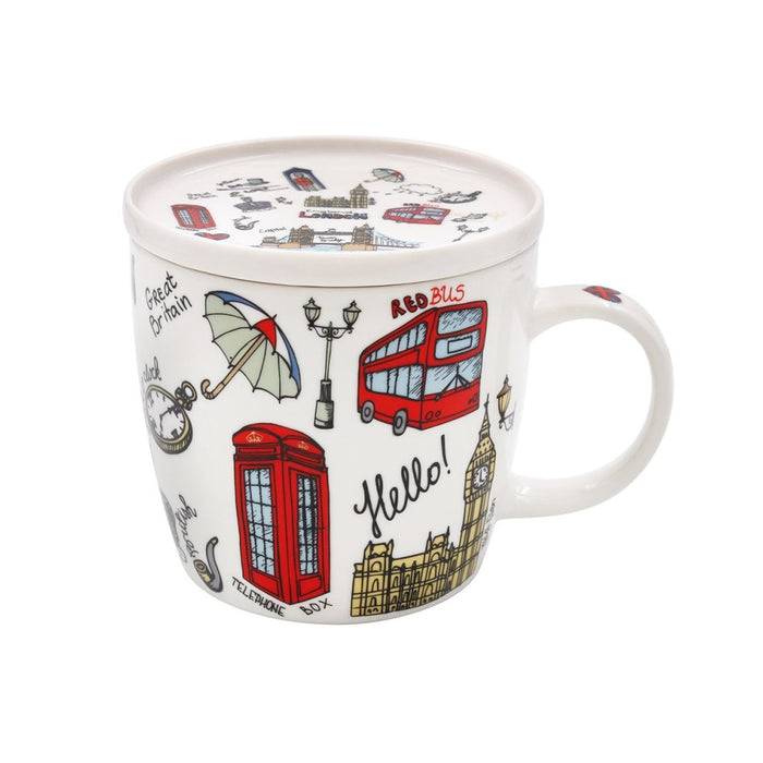 Lesser & Pavey London Sketch Mug & Coaster product image