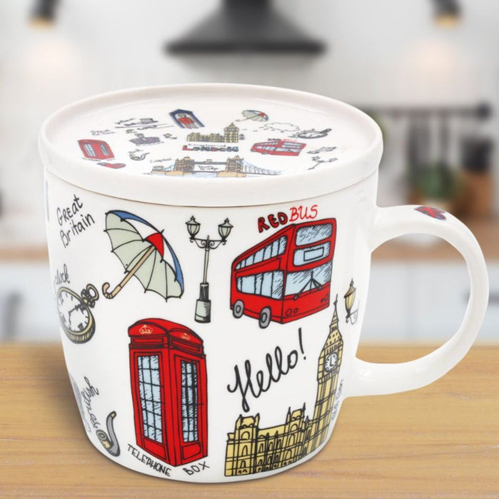 Lesser & Pavey London Sketch Mug & Coaster