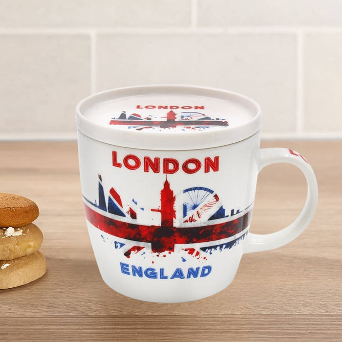 Lesser & Pavey London Skyline Mug & Coaster