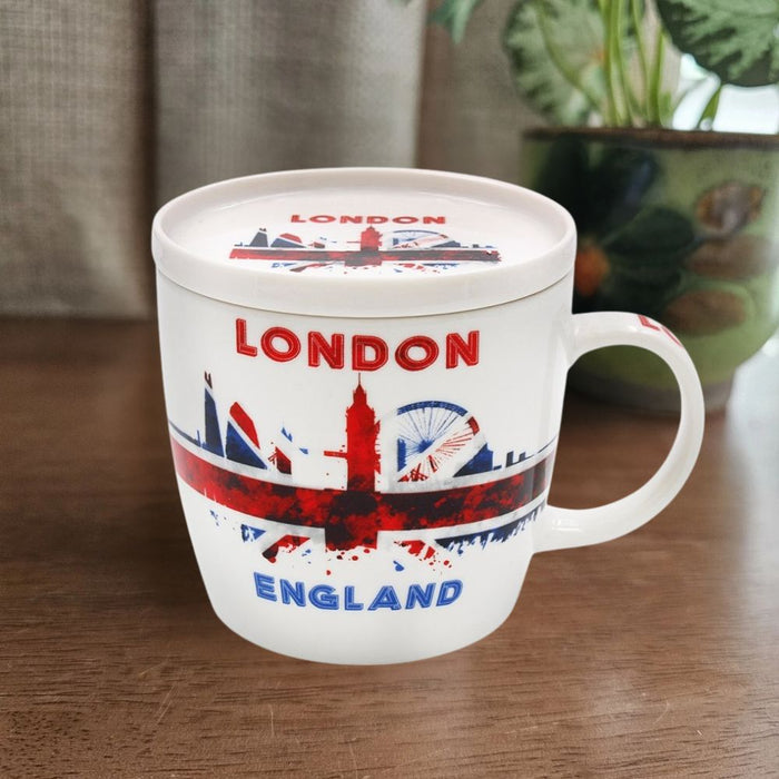 Lesser & Pavey London Skyline Mug & Coaster