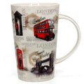 Lesser & Pavey Vintage Style Fine China Coffee/Latte Mug with London Buckingham Palace product image