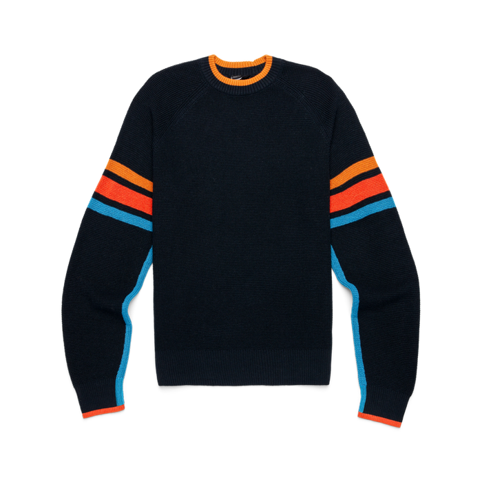 Libre Waffle Crew Sweater - Women's, Carbon, Model Kathleen
