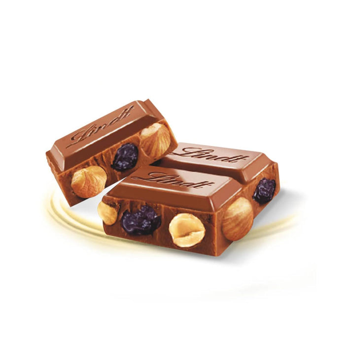 Lindt Gold Milk Hazelnut & Raisin Bar 300g