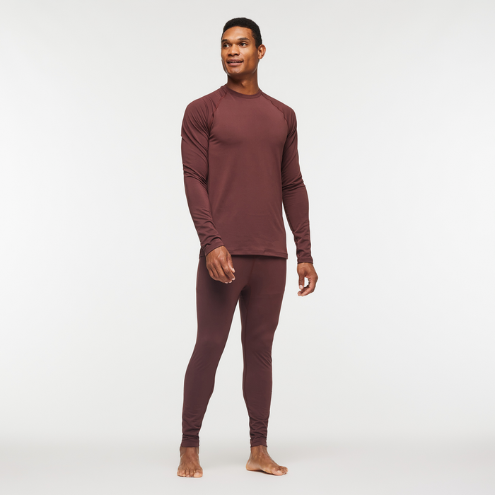 Liso Baselayer Top - Men's, Chestnut, Model Jason