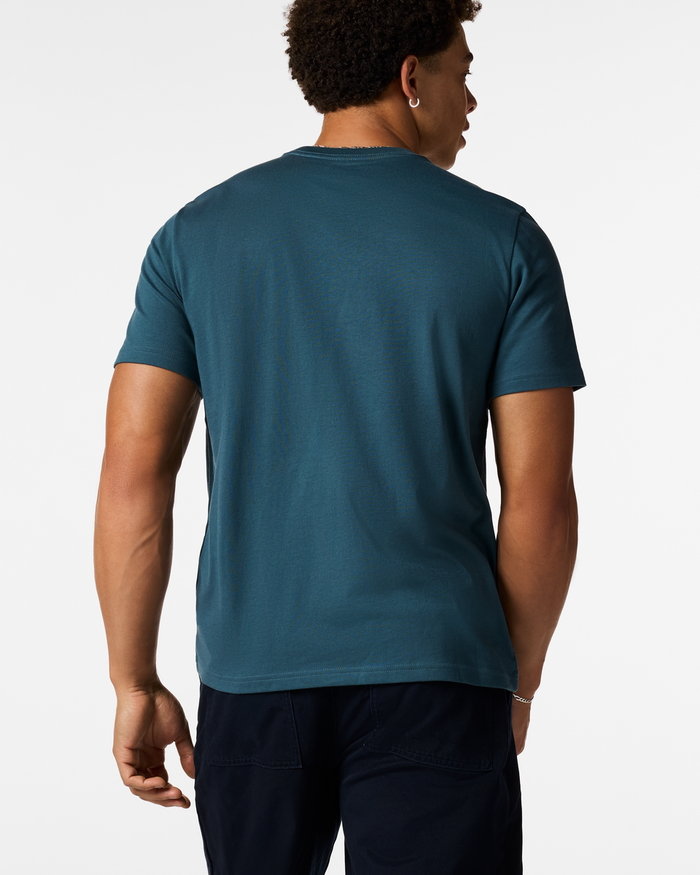 Llama Icon T-Shirt - Men's, Ocean, Model Luke