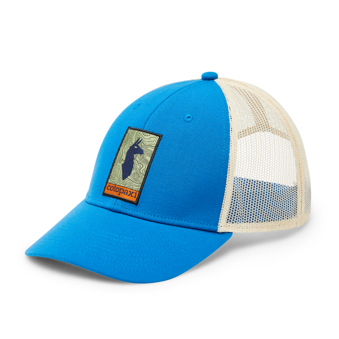 Llama Map Trucker Hat, Atlantic