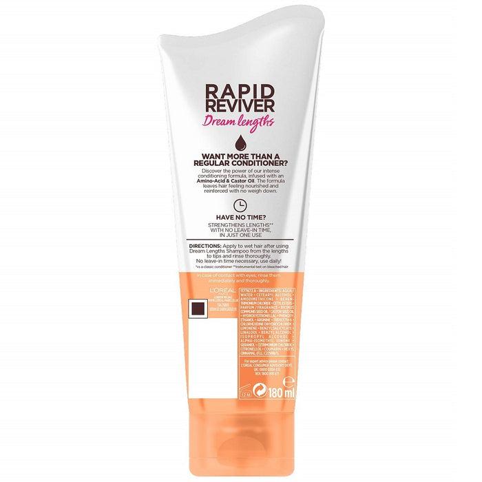L'Oreal Elvive Dream Lengths Rapid Reviver Power Conditioner, 180ml