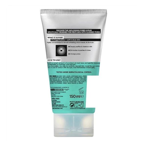 L'Oréal Paris Men Expert Hydra Energetic Deep Exfoliating Face Scrub 100ml
