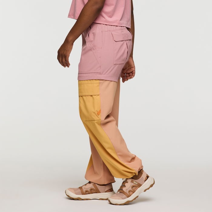 Losdos Zip-Off Pant - Women's, Rose/Apricot, Model Jade