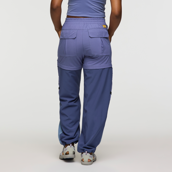 Losdos Zip-Off Pant - Women's, Blue Smoke/Dusk, Model Jade