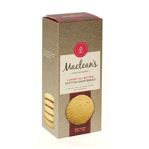 Maclean's Luxury Butter Shortbread 150g product image