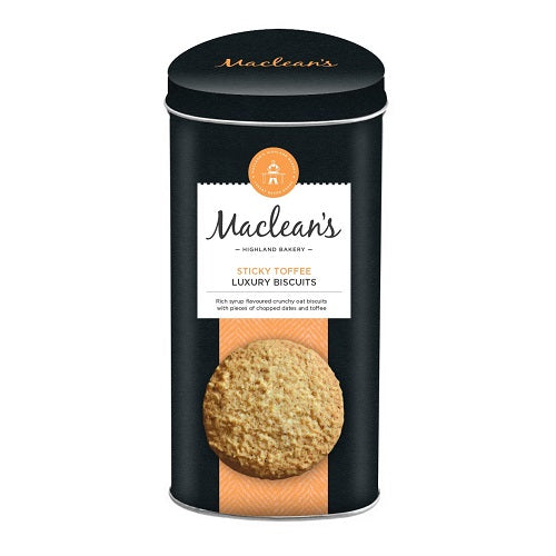 Maclean's Sticky Toffee Biscuit Selection Tin 200g product image