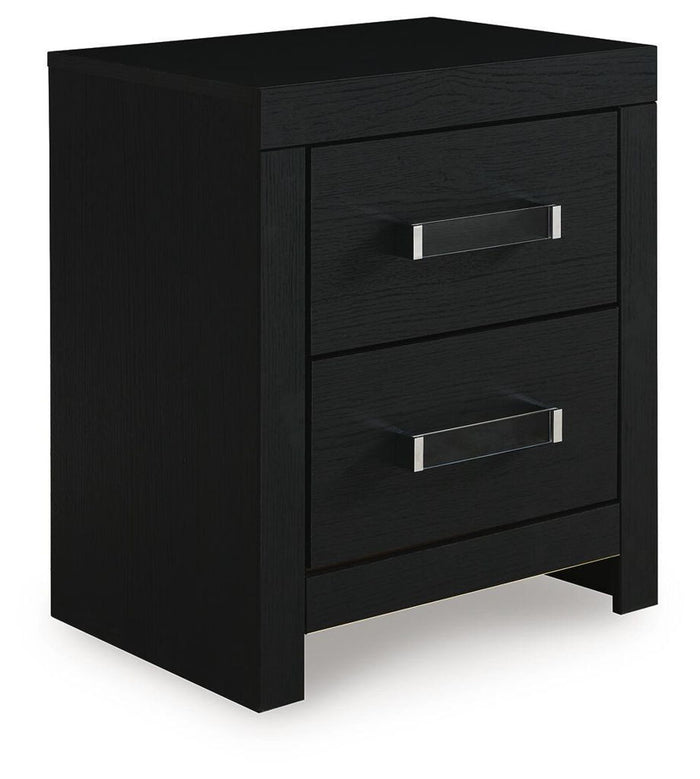 Maeling - Two Drawer Night Stand