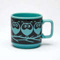 Magpie x Hornsea Mug - Owls on Branch Teal product image