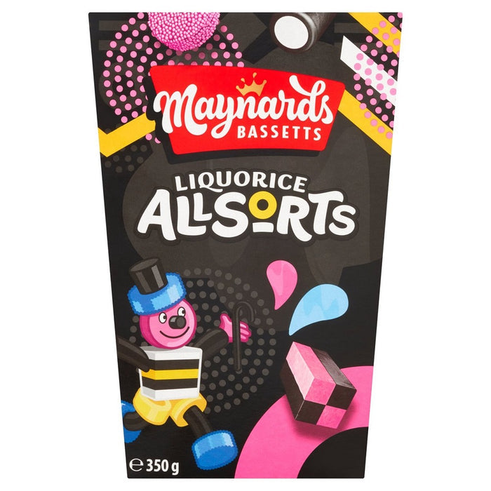 Maynards Bassetts Liquorice Allsorts Carton 350g product image