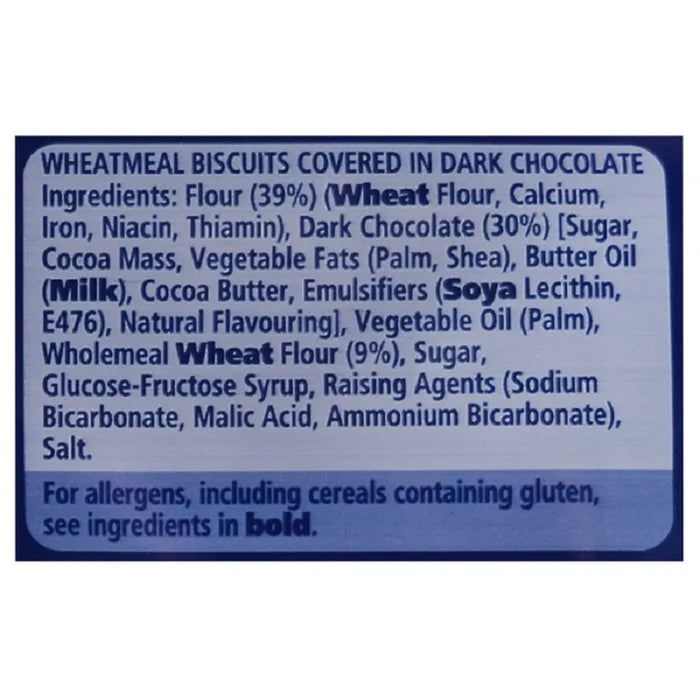 McVitie's Digestives Dark Chocolate Twin Pack Biscuits 632g