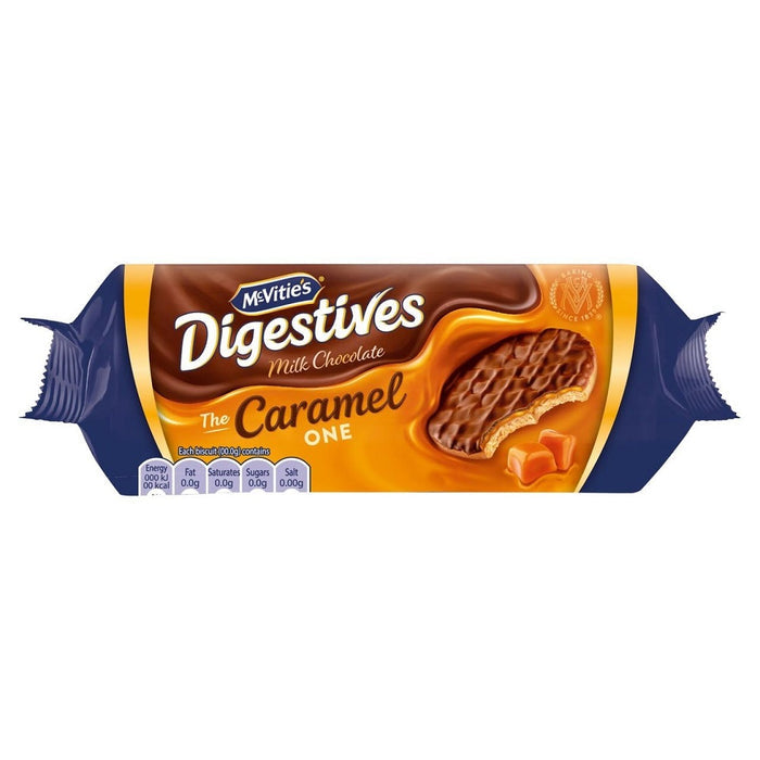 McVitie's Digestives Milk Chocolate Caramel Biscuits 250g product image