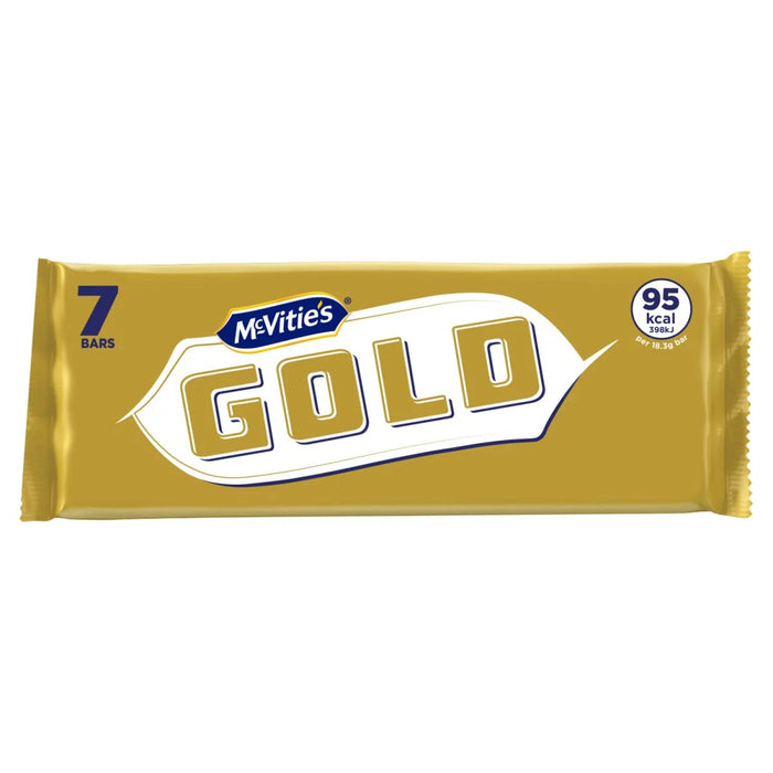 McVitie's Gold Bars 7pk 128g product image