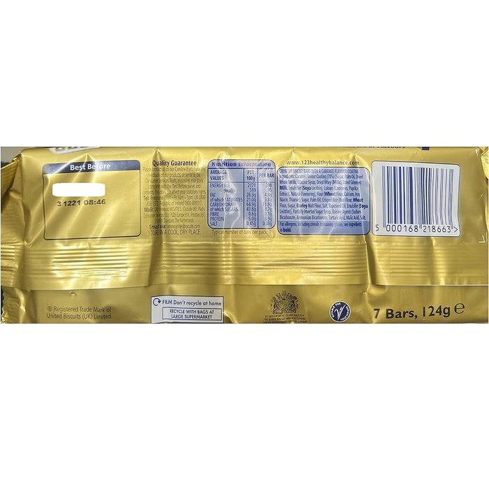 McVitie's Gold Bars 7pk 128g