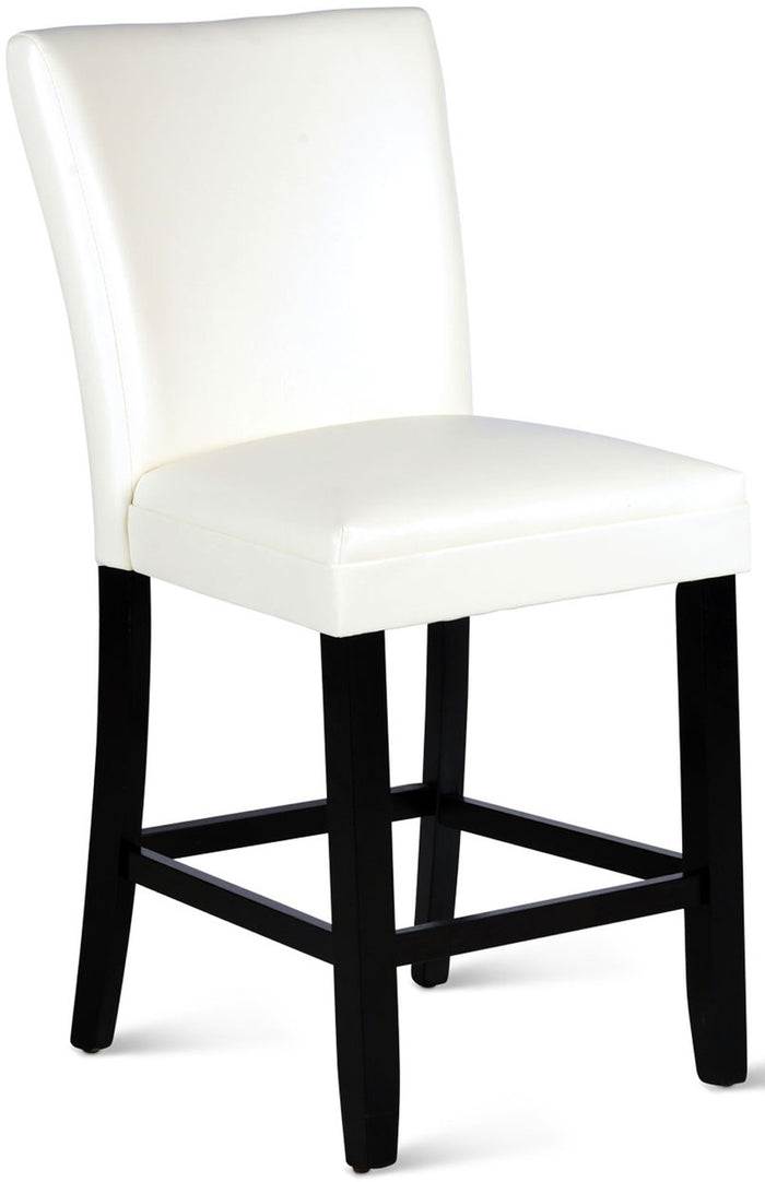 MELENA White Counter Chair