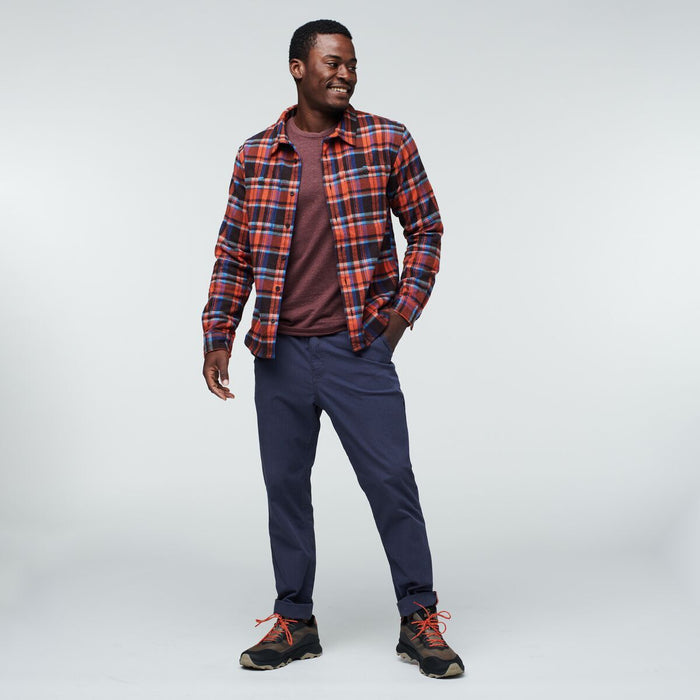 Mero Flannel Shirt - Men's, Cavern Plaid, Model Jeremy