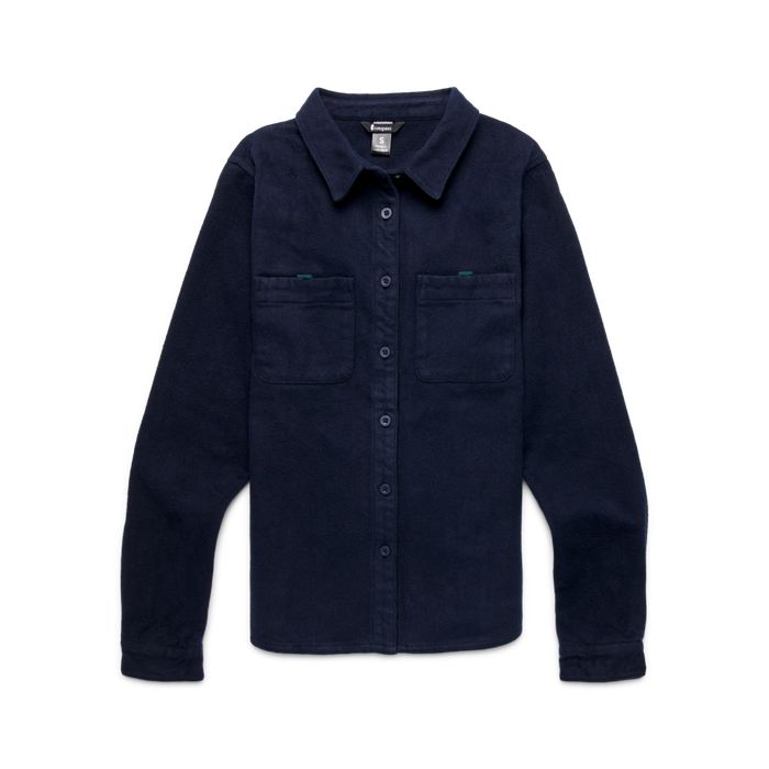 Mero Organic Flannel Shirt - Women's, Carbon