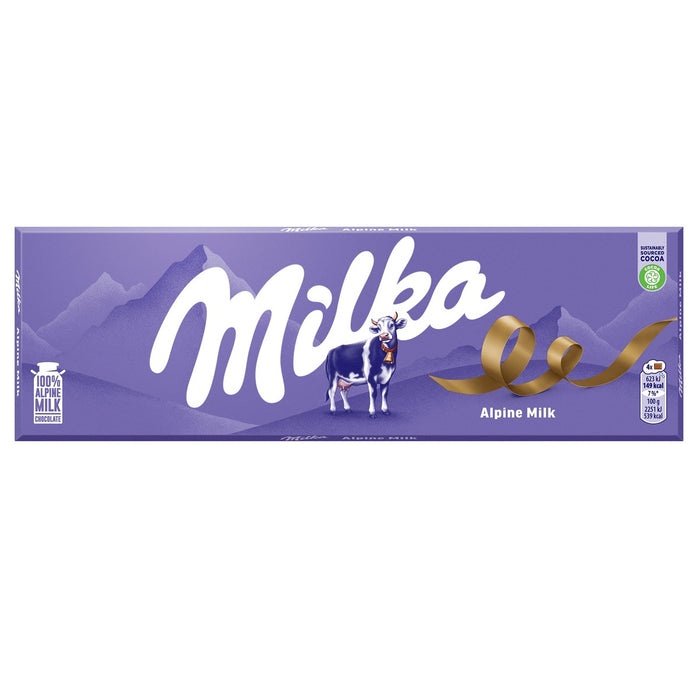 Milka Alpine Milk Chocolate Bar Pouch 270g product image
