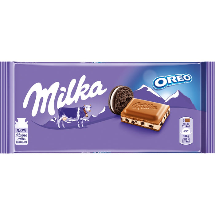 Milka Oreo Alpine Milk Chocolate 100g Bar product image