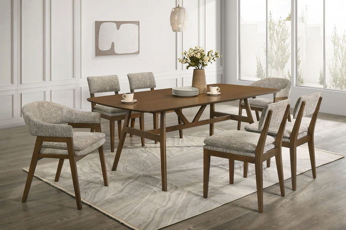 Miller - 39" Square Dining Table - Walnut
