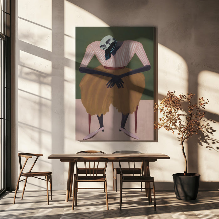Miss Ochre by Martin Zen in interior setting