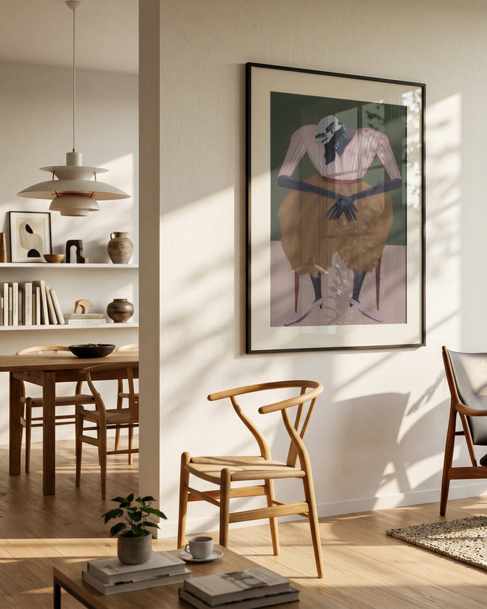 Miss Ochre by Martin Zen in interior setting