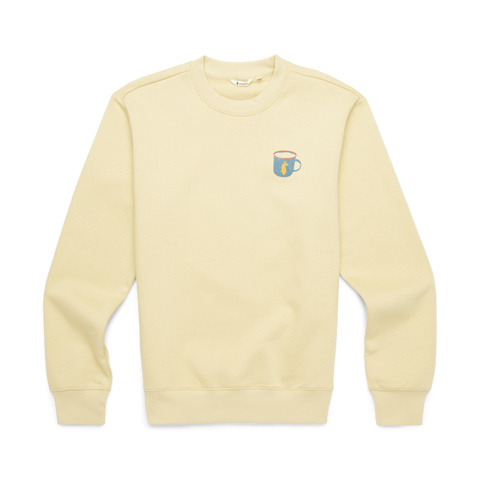 Morning Brew Crew Sweatshirt - Men's, Grain