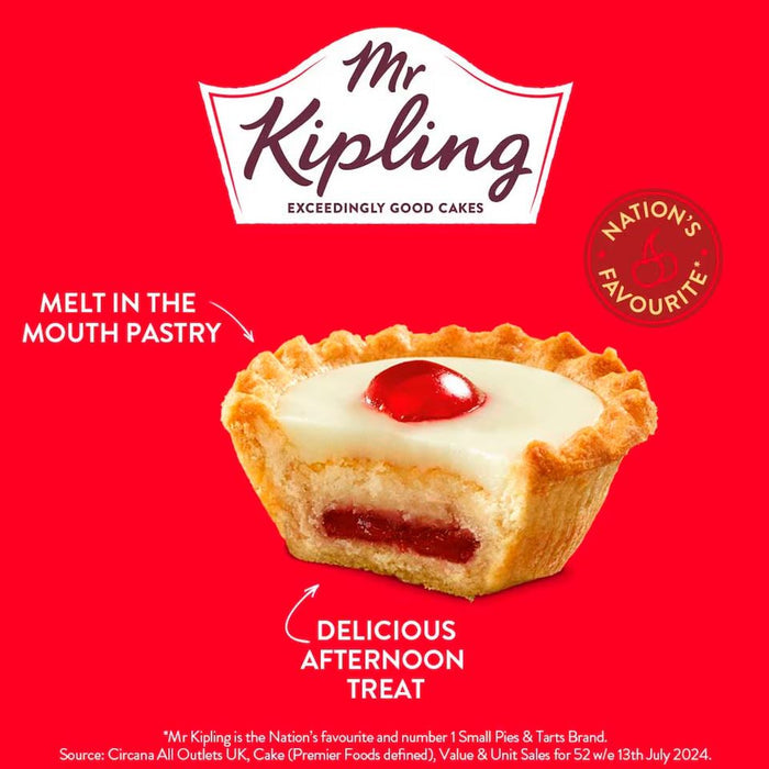 Mr Kipling Cherry and Almond Bakewell 6pk