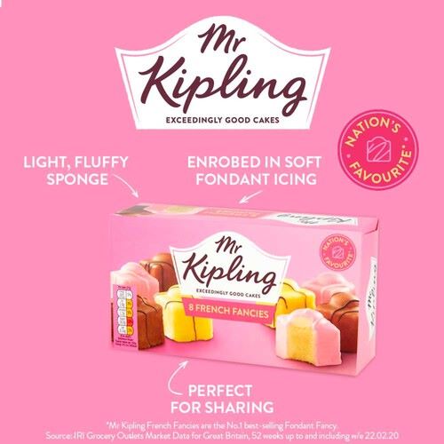 Mr Kipling French Fancies 8pk - 201g