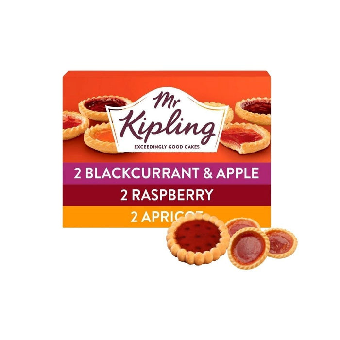 Mr Kipling Jam Tarts 6pk 214g