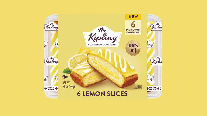 Mr Kipling Lemon Layered Slices 6pk 318g