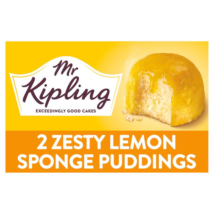 Mr Kipling Lemon Sponge Puddings 2x95g